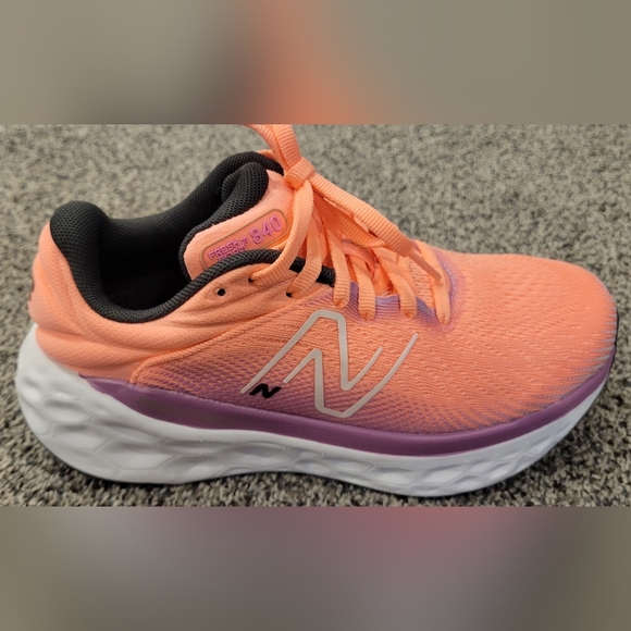 New Balance Shoes - New Balance Fresh Foam x 840 Women's Size 5 B Peach/Purple Running Shoes